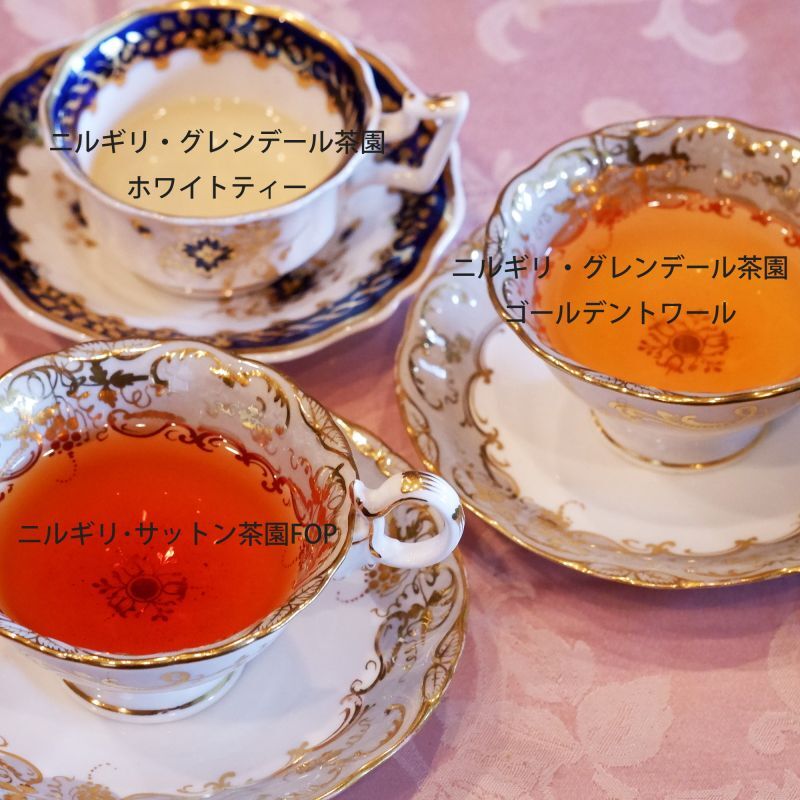 紅茶 茶葉 ニルギリ 200g 茶缶付 紅茶専門店 クインショーラ茶園 セカンド 2022 FOP 175